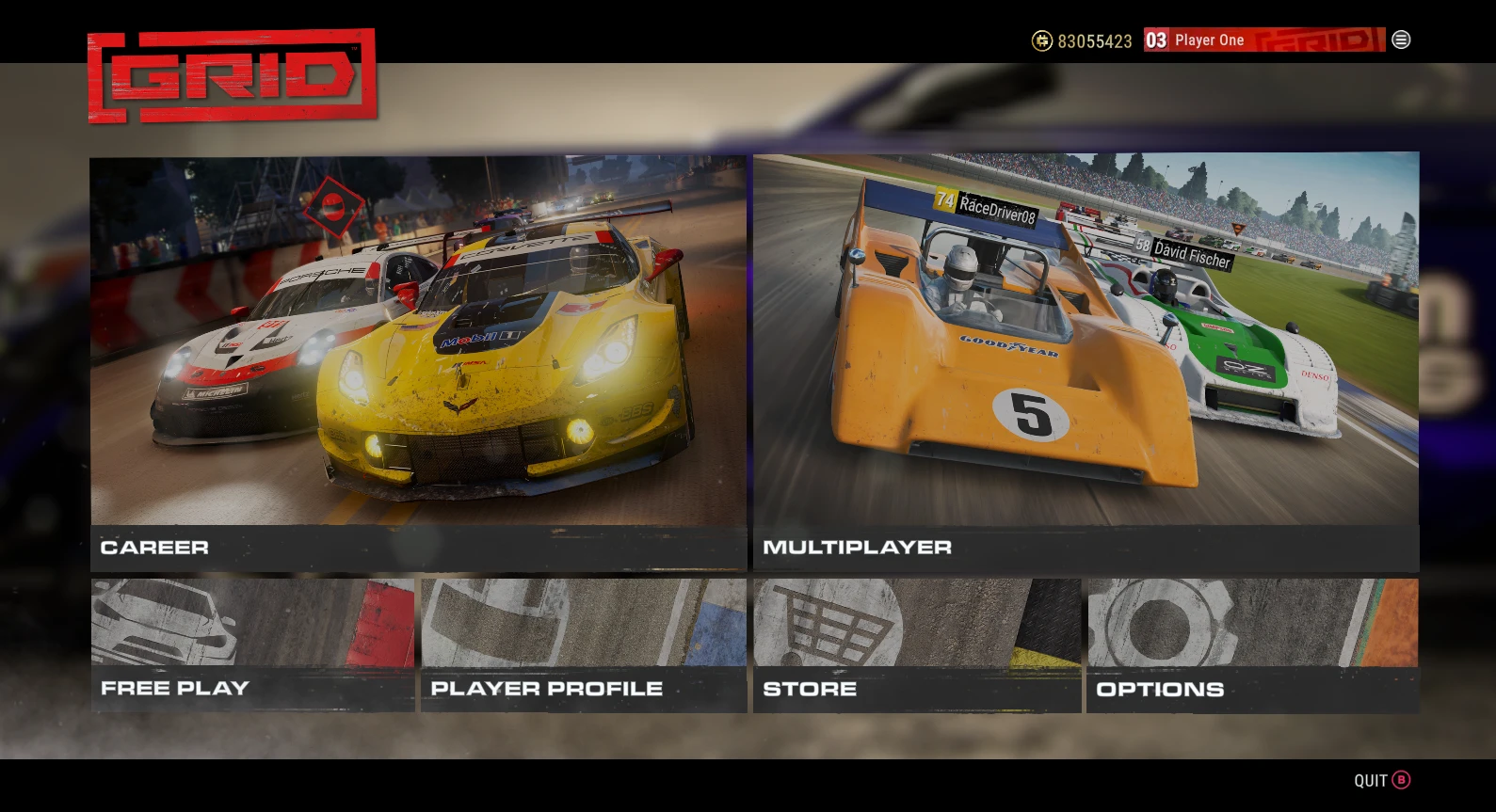 GRID (2019): Сохранение/SaveGame (Начало, много денег)