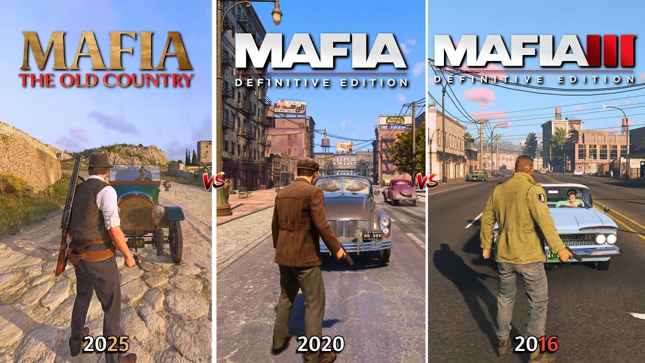 Сравнили Mafia: The Old Country с прошлыми частями - есть крутые фишки, но не без косяков