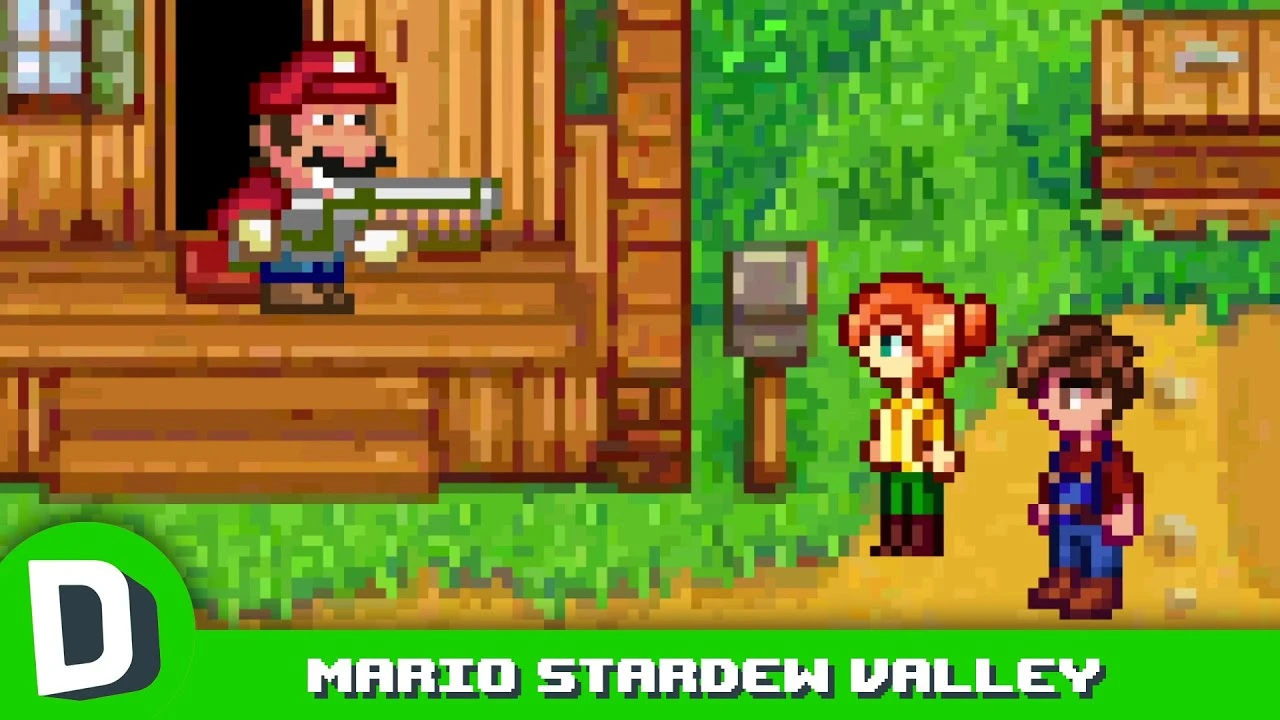 Если бы Марио жил в Stardew Valley
