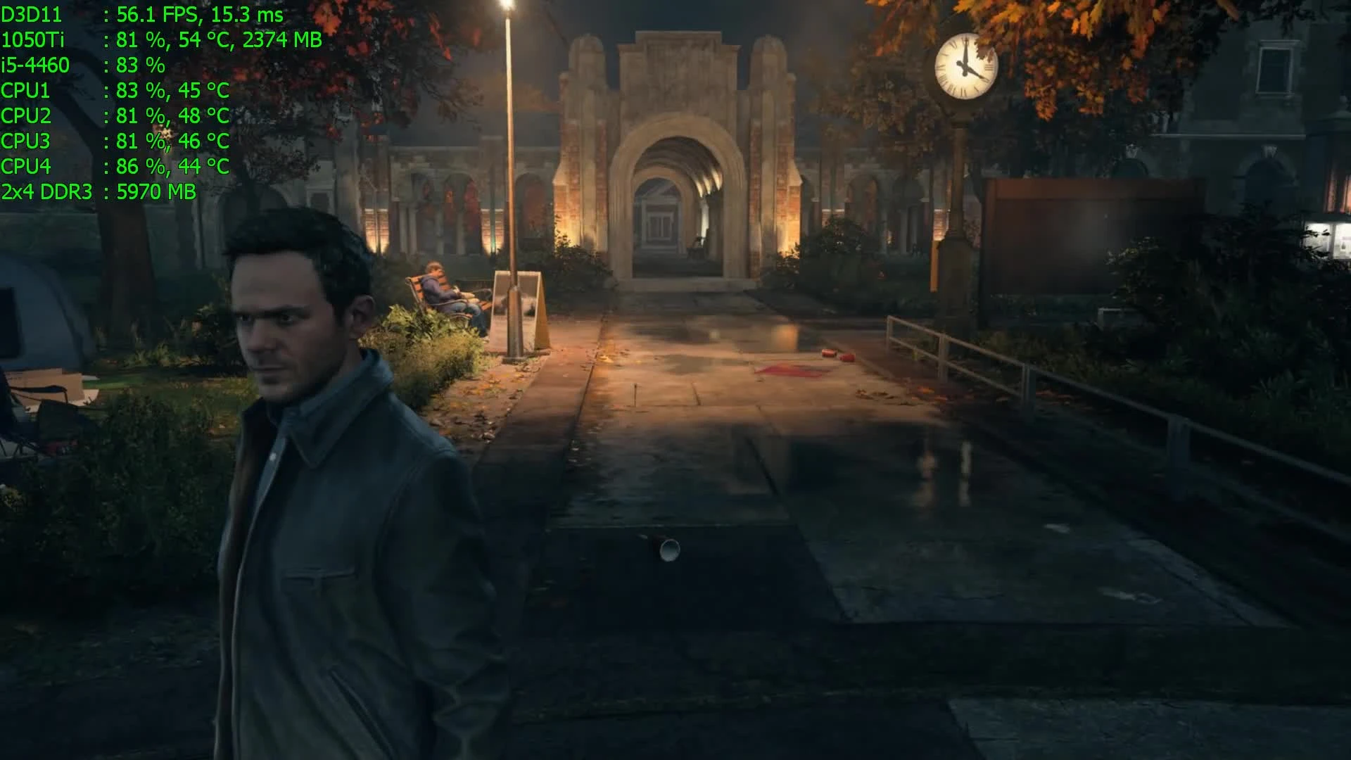 Quantum Break "Тест производительности на Medium AA-Off 1080p | GTX 1050 Ti | i5-4460"