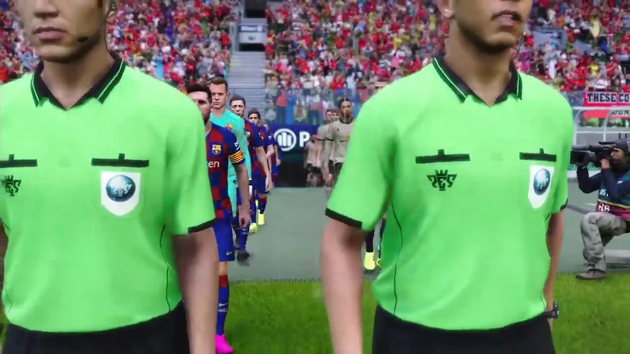 Смотрим PES 2020 DEMO - Графика и геймплей
