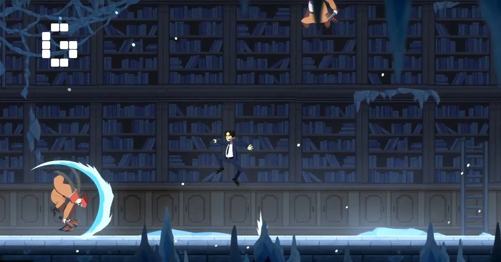 Игровой процесс Switch-версии экшен-платформера The Company Man