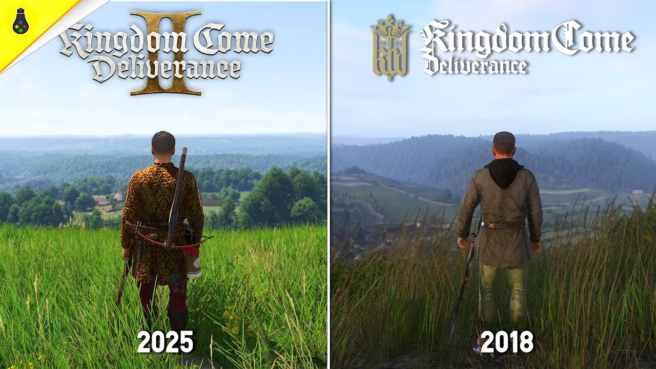 Cравнение деталей и физики в Kingdom Come Deliverance 2 и оригинальной игре