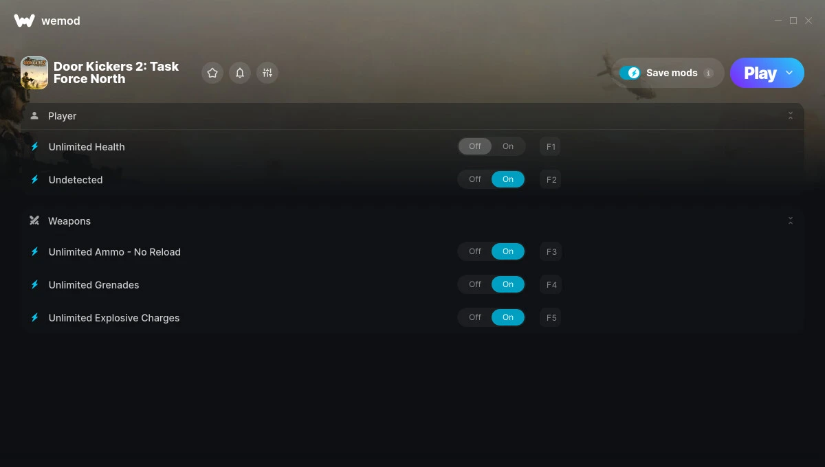 Door Kickers 2: Task Force North "Трейнер +5" [UPD: 23.06.2025] {MrAntiFun / WeMod}