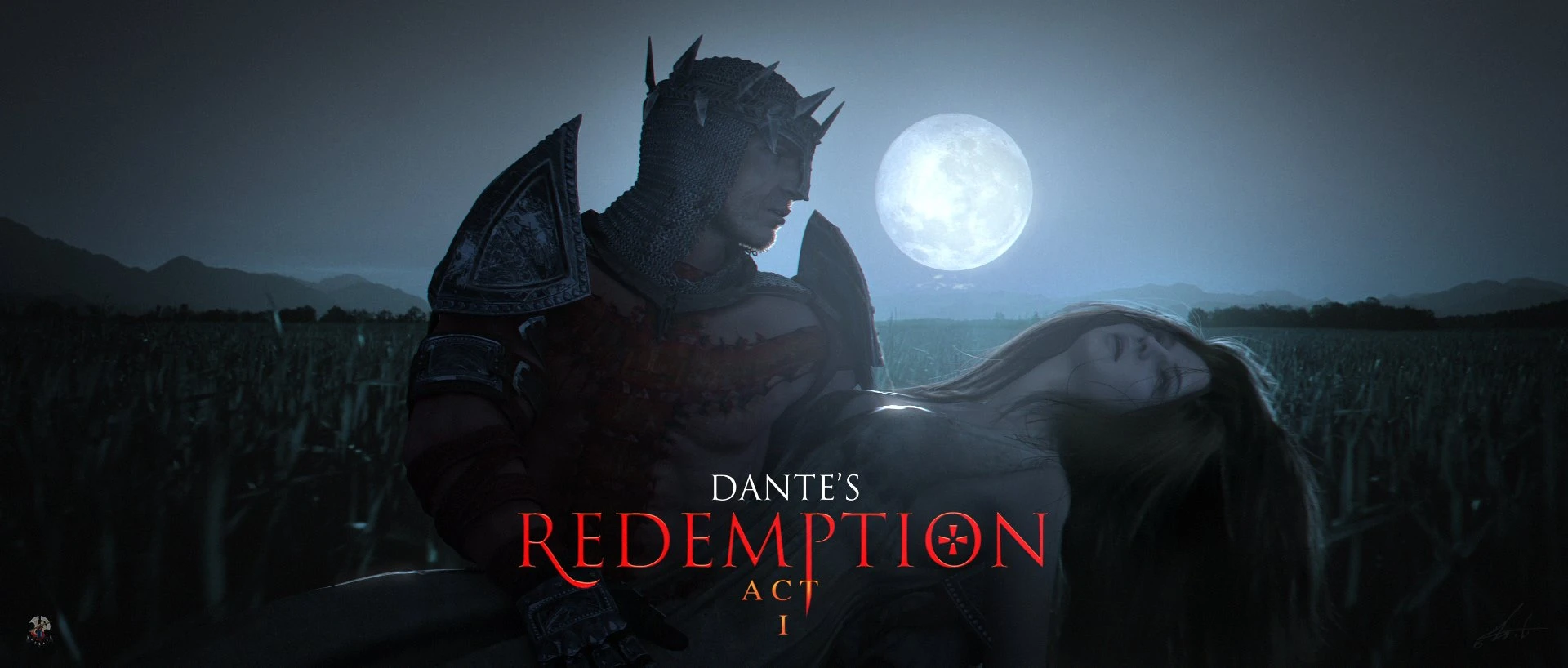 Первый акт анимационной короткометражки по мотивам игры Dante's Inferno