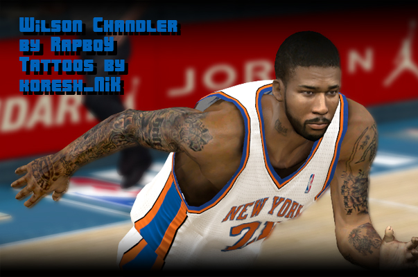 NBA 2K11 "Wilson Chandler Cyber Face"