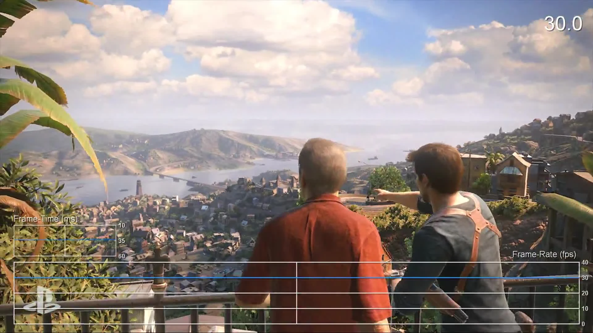 Uncharted 4 "PS4 E3 Геймплей Frame-Rate Test"