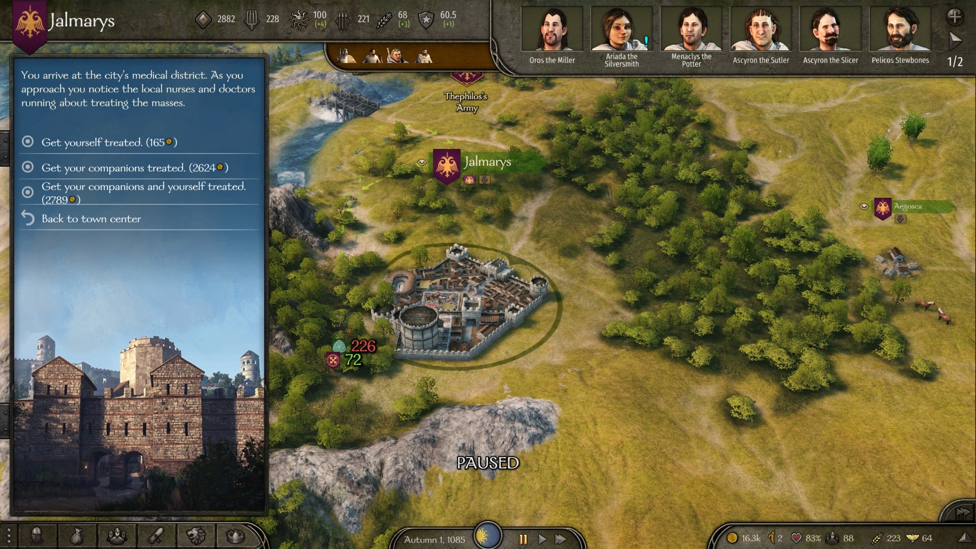 Mount & Blade 2: Bannerlord "Обновлённый Медицинский округ"