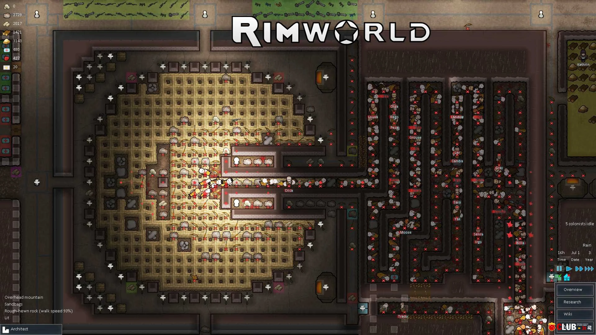 RimWorld "Трейнер +9" [1.4.3523] {peizhaochen}