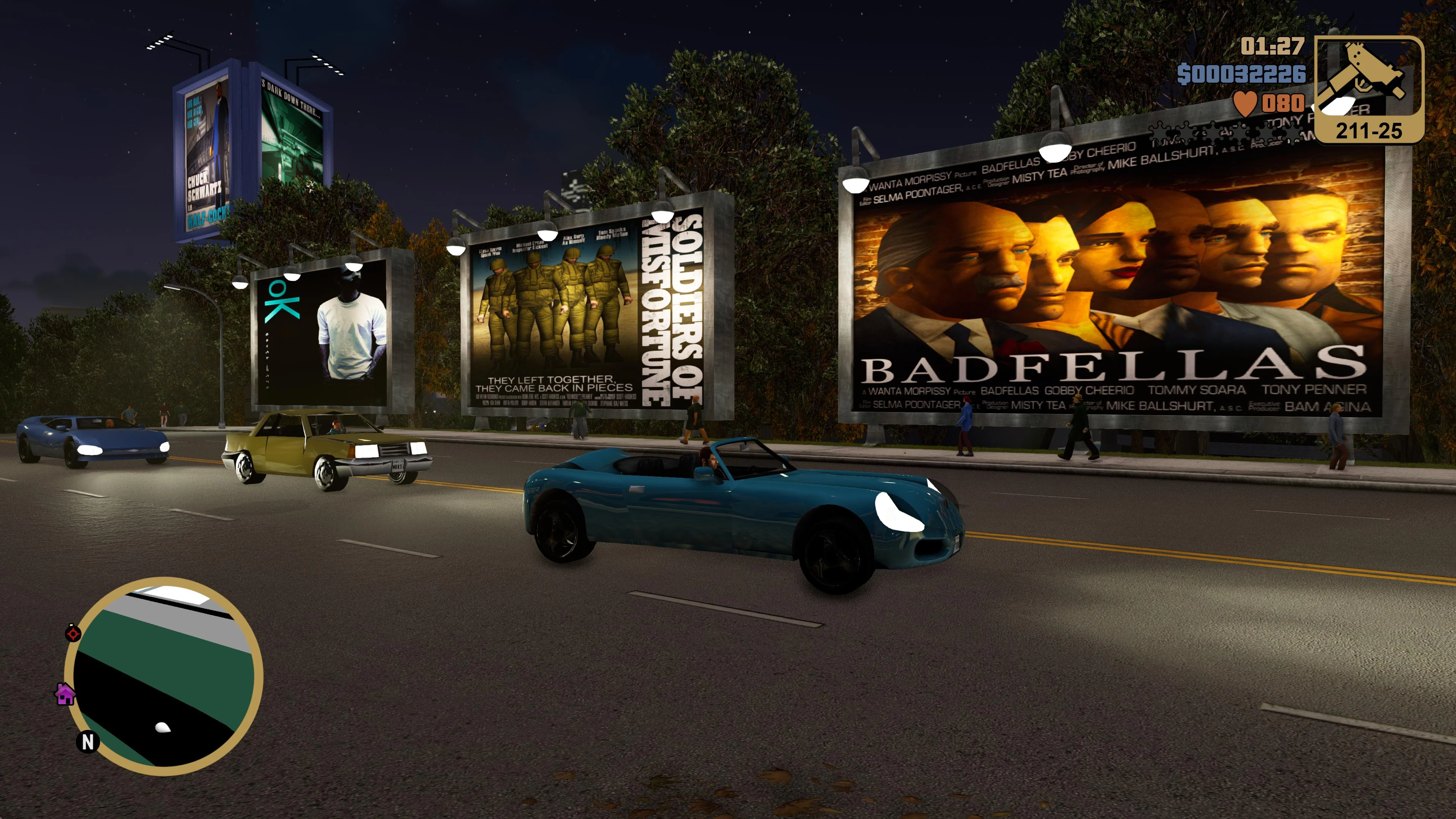 Grand Theft Auto: The Trilogy (GTA 3) "Оригинальные рекламные щиты и постеры в HD"