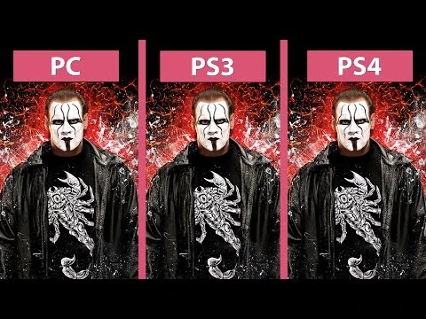 Графика в WWE 2K16 - PC vs. PS3 vs. PS4
