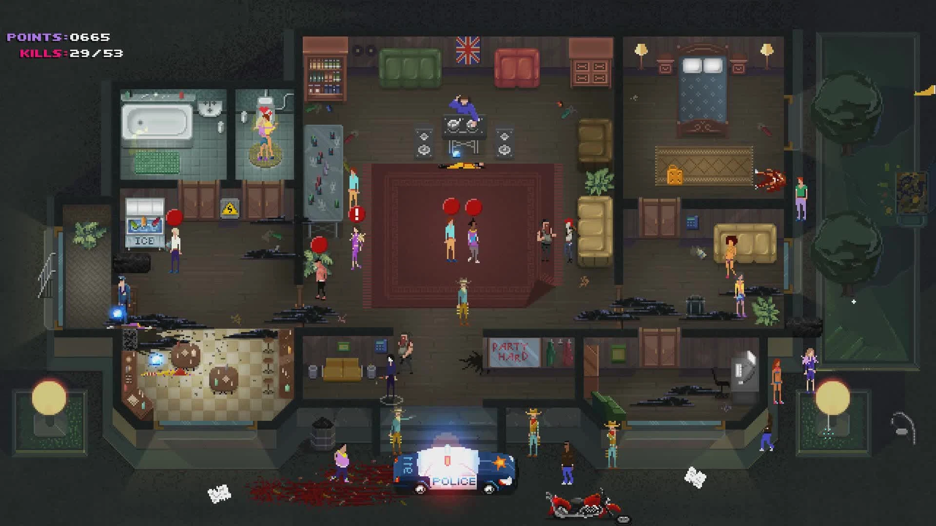 КРОВАВАЯ ВЕЧЕРИНКА В PARTY HARD!