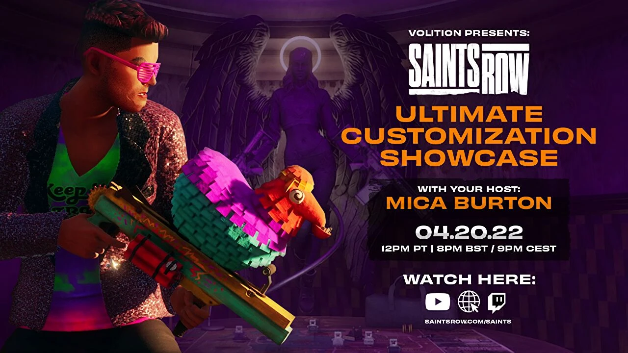 20 апреля Deep Silver и Volition покажут силу кастомизации новой Saints Row