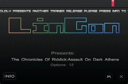 Chronicles of Riddick - Assault on Dark Athena: Трейнер (+12) [1.01] {LinGon}