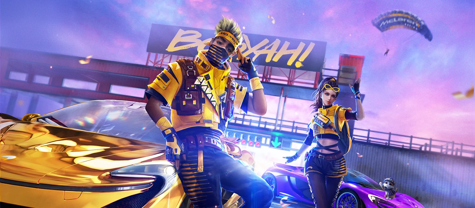 В Free Fire стартовал кроссовер с "Маклареном"