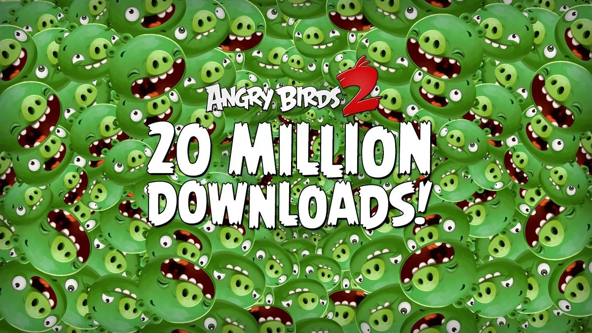 Angry Birds 2 скачали 20 миллионов раз