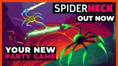 Многопользовательская игра про паукообразных паркурщиков SpiderHeck стала доступна для ПК и консолей