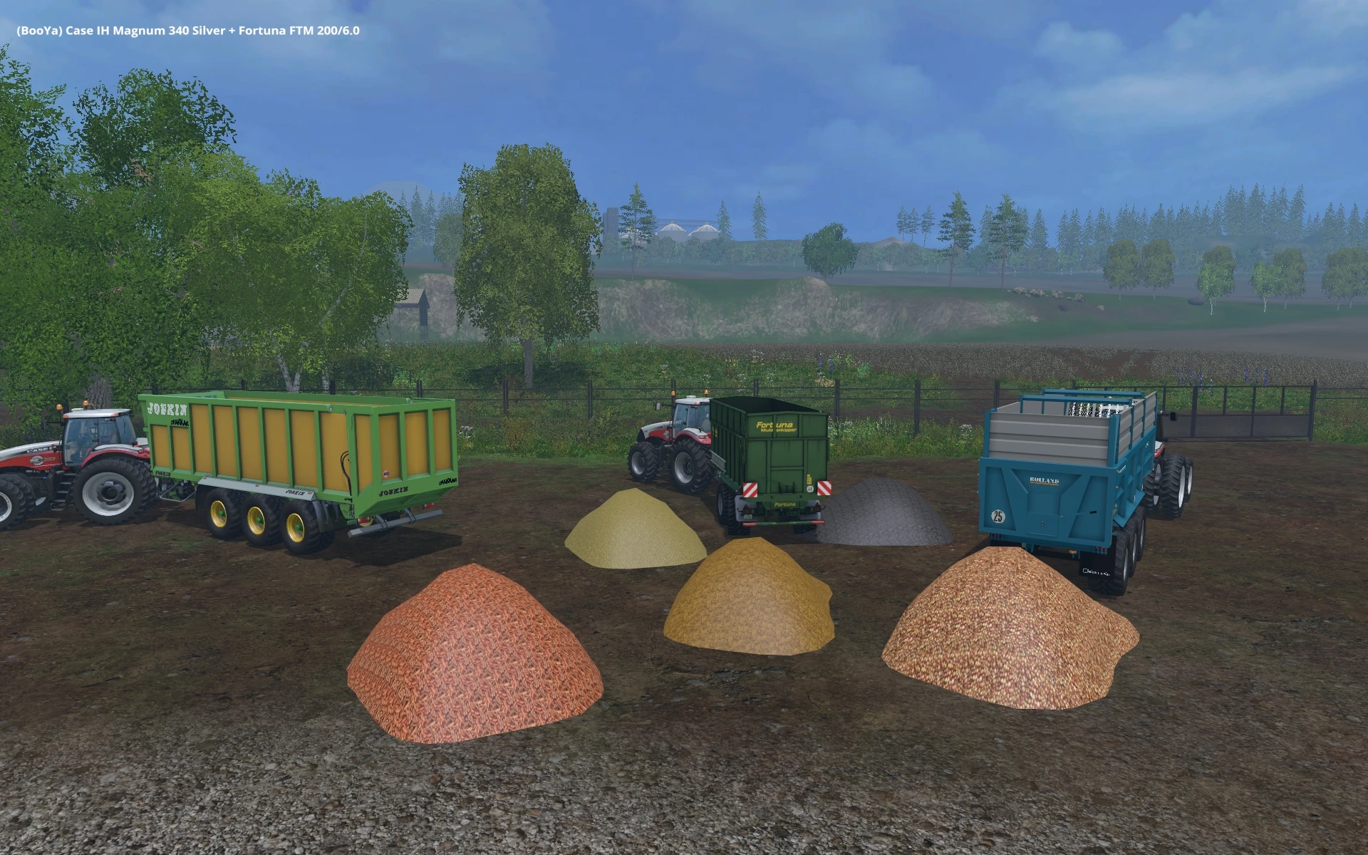 Farming Simulator 15 "HeapTipTrigger для карты Дары Кавказа"