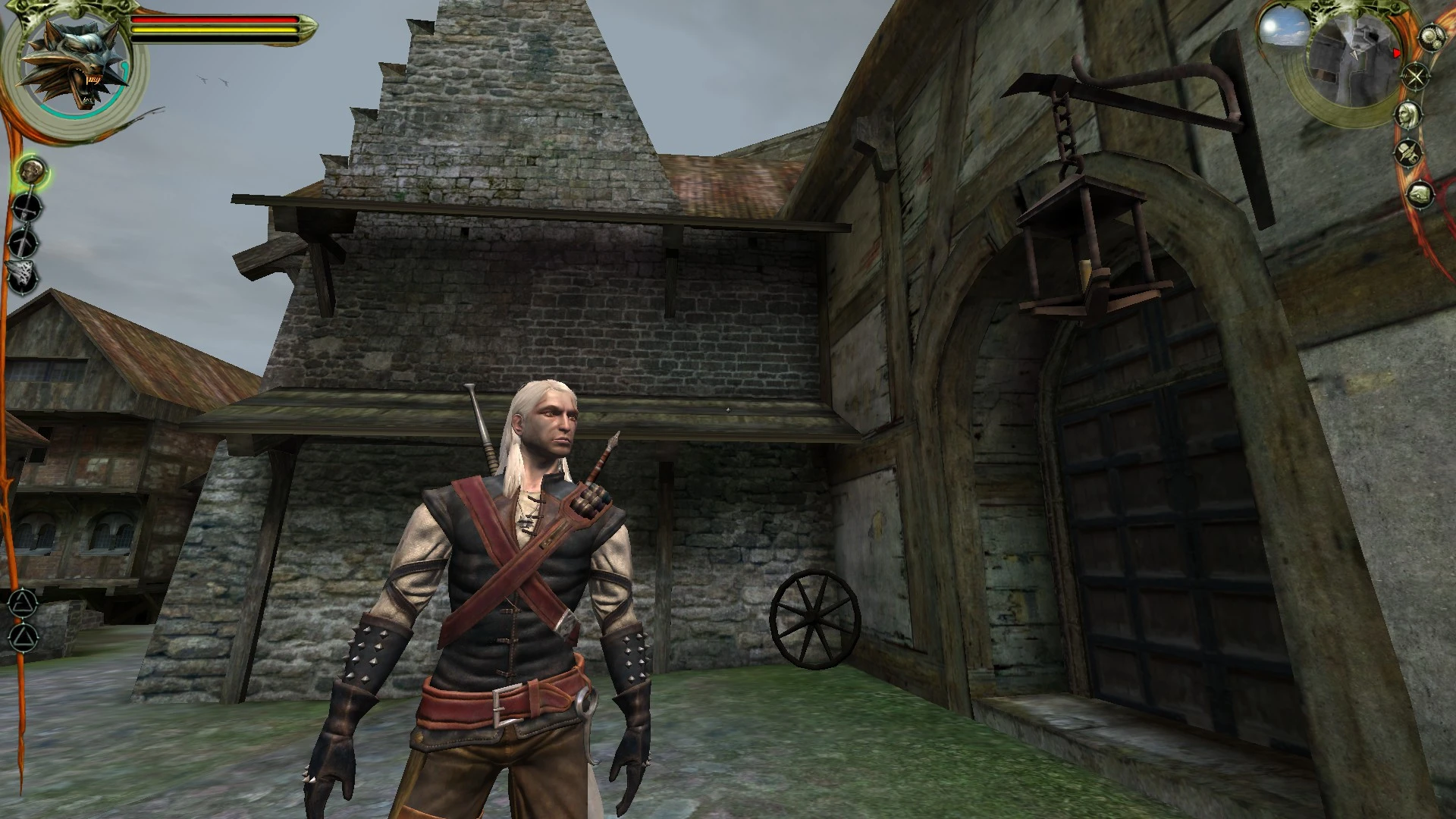 The Witcher "Улучшенная Кожаная Куртка без сумки"