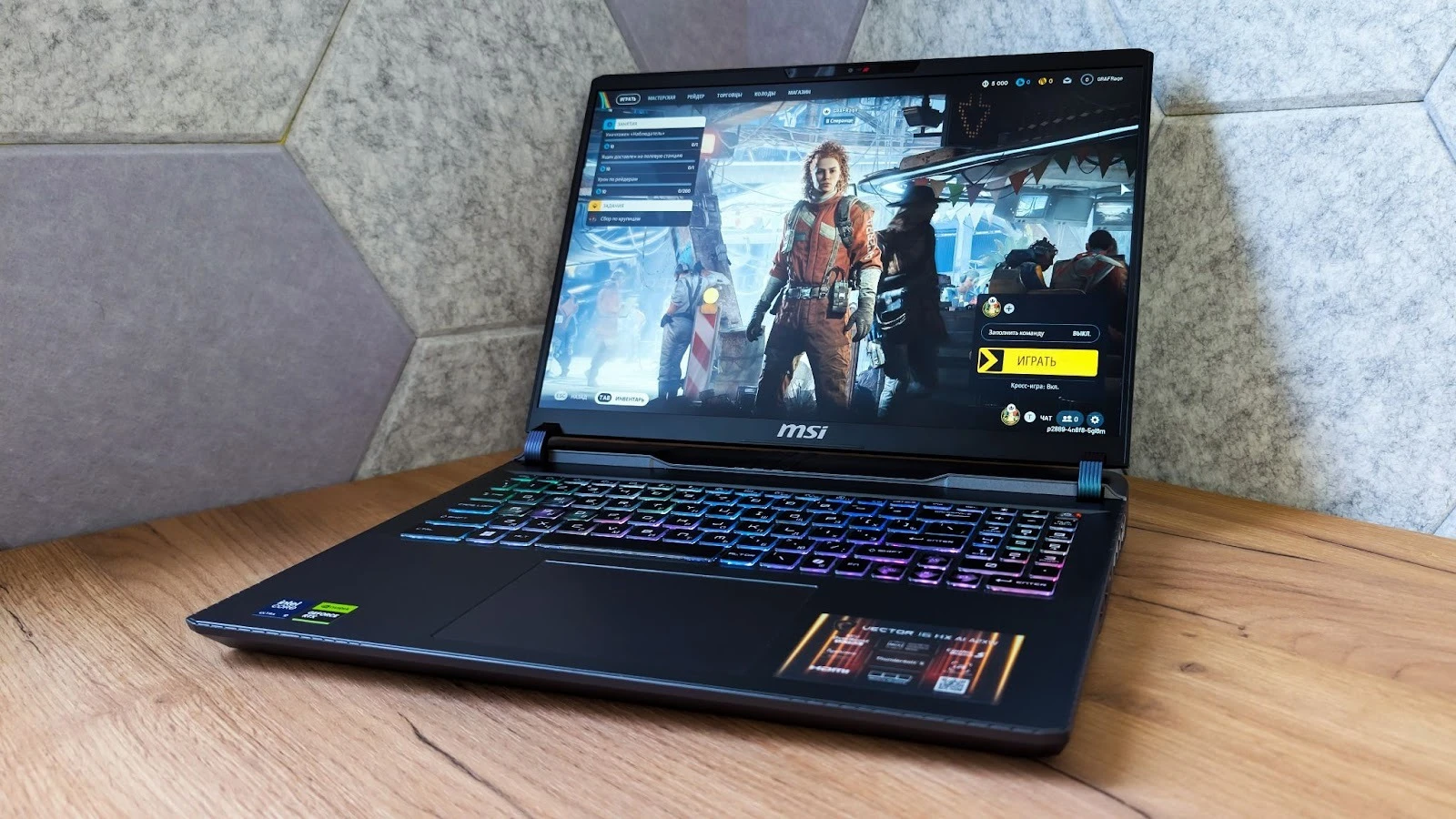 Обзор MSI Vector 16 HX AI 2025 - игровой ноутбук "старой школы"