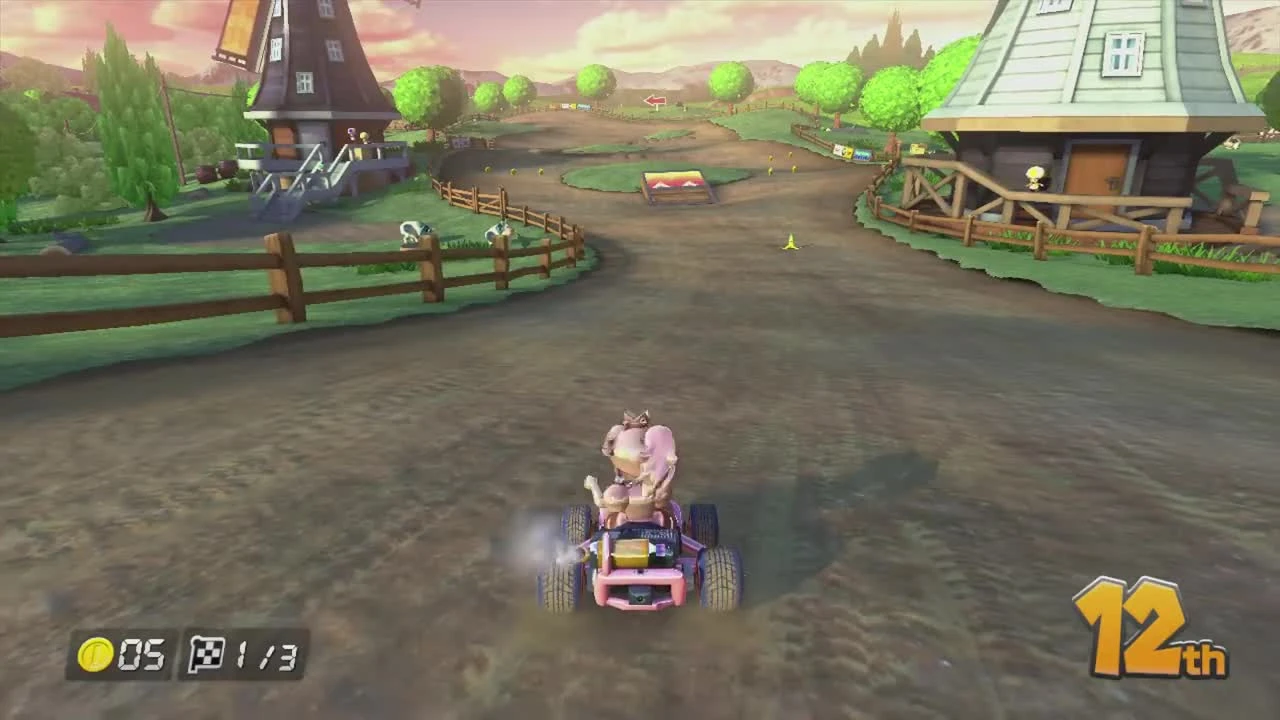 За гранью зримого Mario Kart 8...