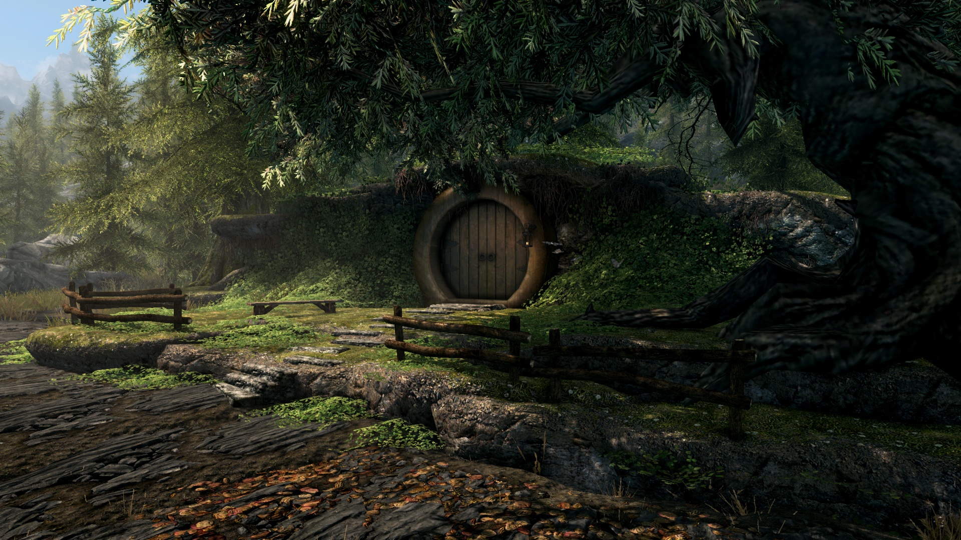 Elder Scrolls 5: Skyrim "Hobbiton by Ozymandy"