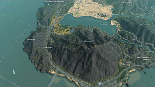 Cities Skylines 2 "Карта Сан-Андреас