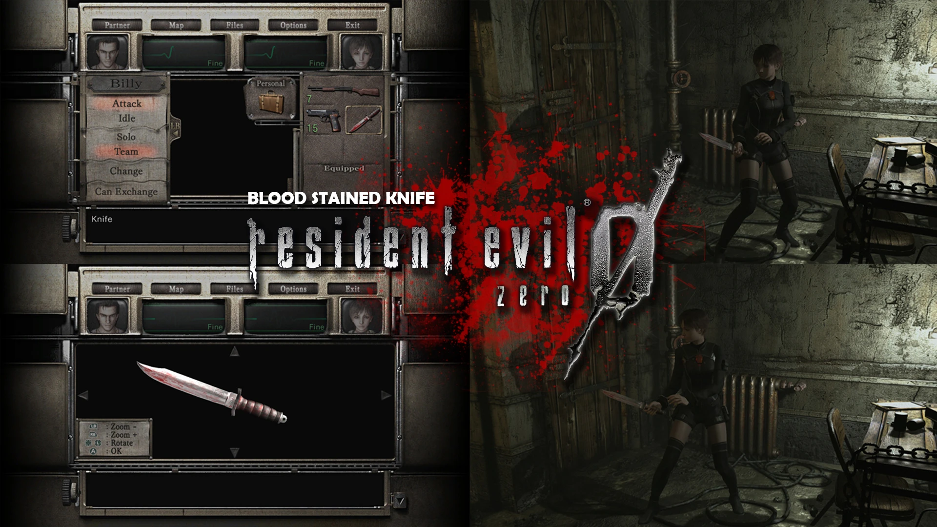 Resident Evil 0 "Окровавленный Нож"