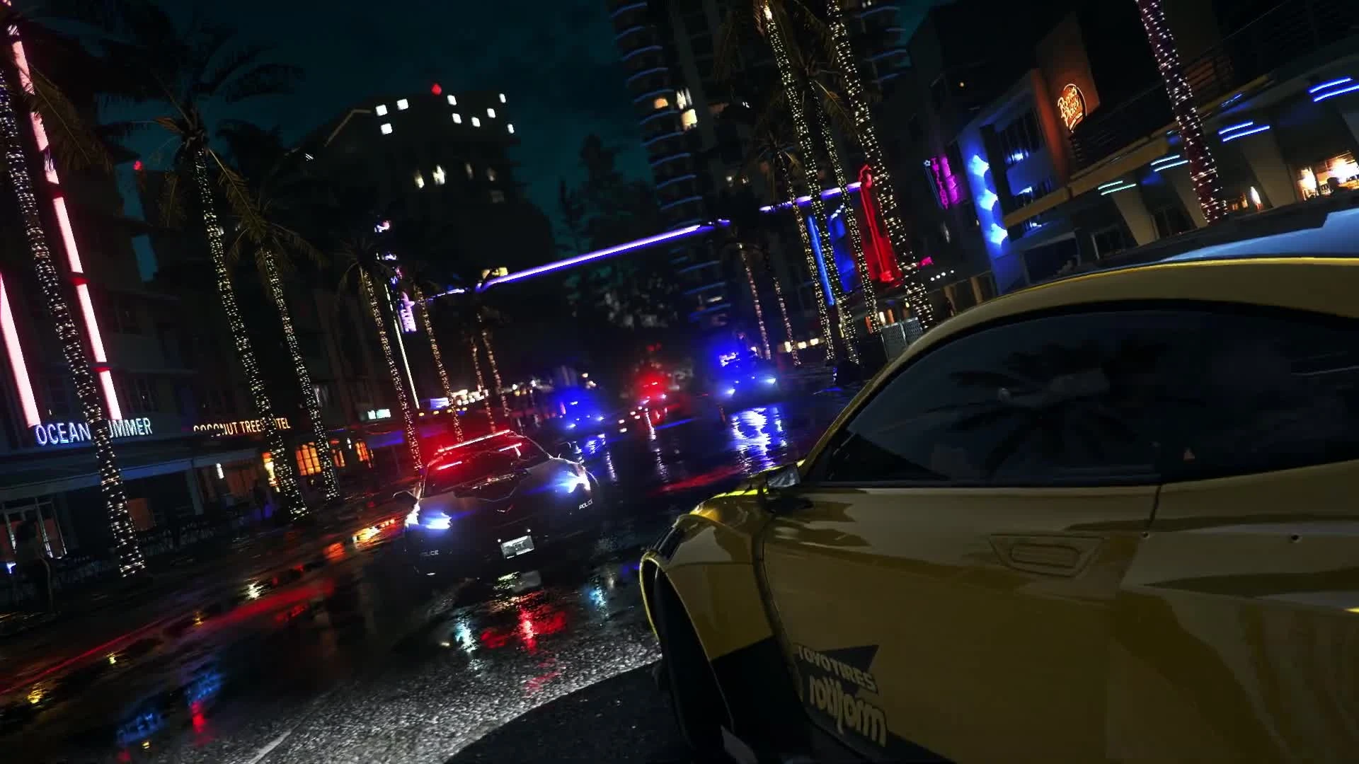 Первые подробности Need for Speed: Heat - женщина гг, Майами, копы, ночь, дождь