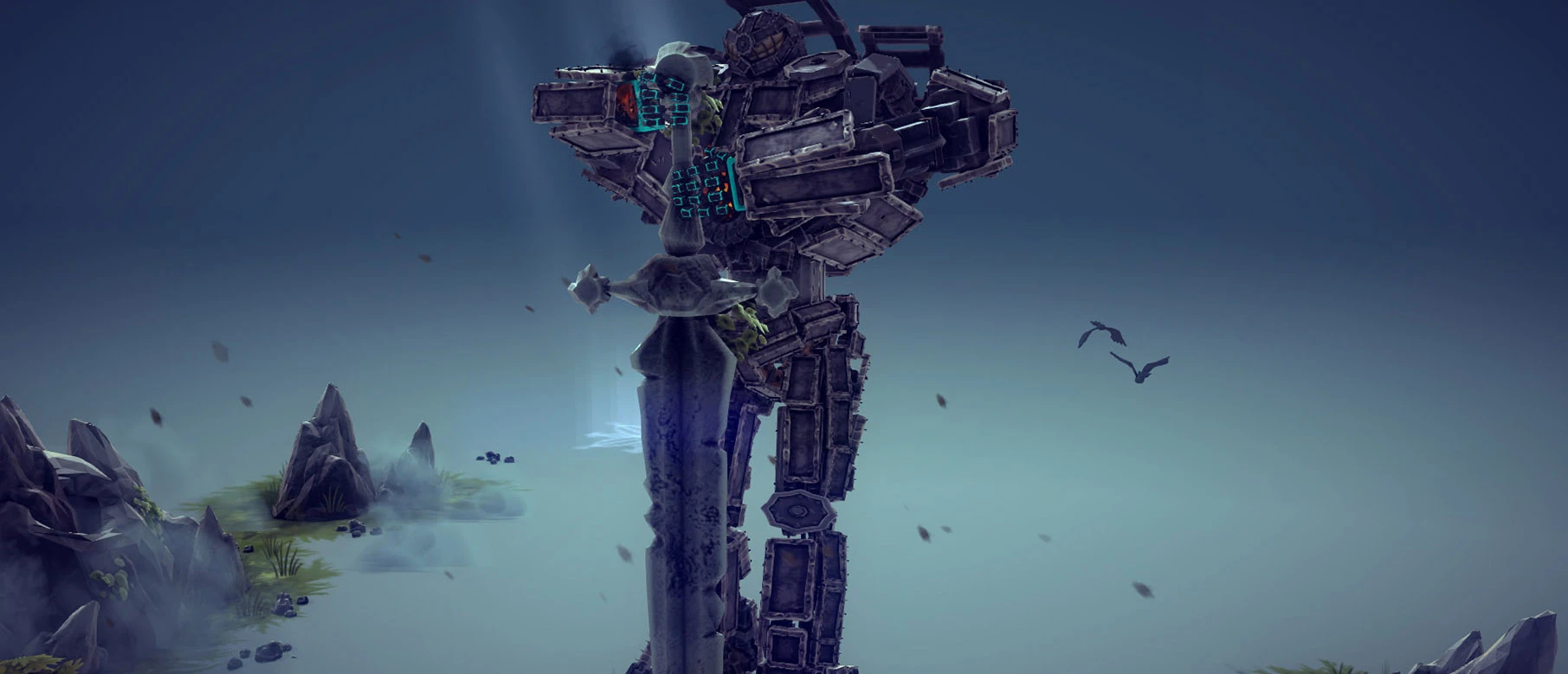 Егерь из Pacific Rim воссозданный в Besiege