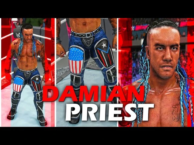 WWE 2K18 "Damian Priest WWE 2K19 Порт Мод"