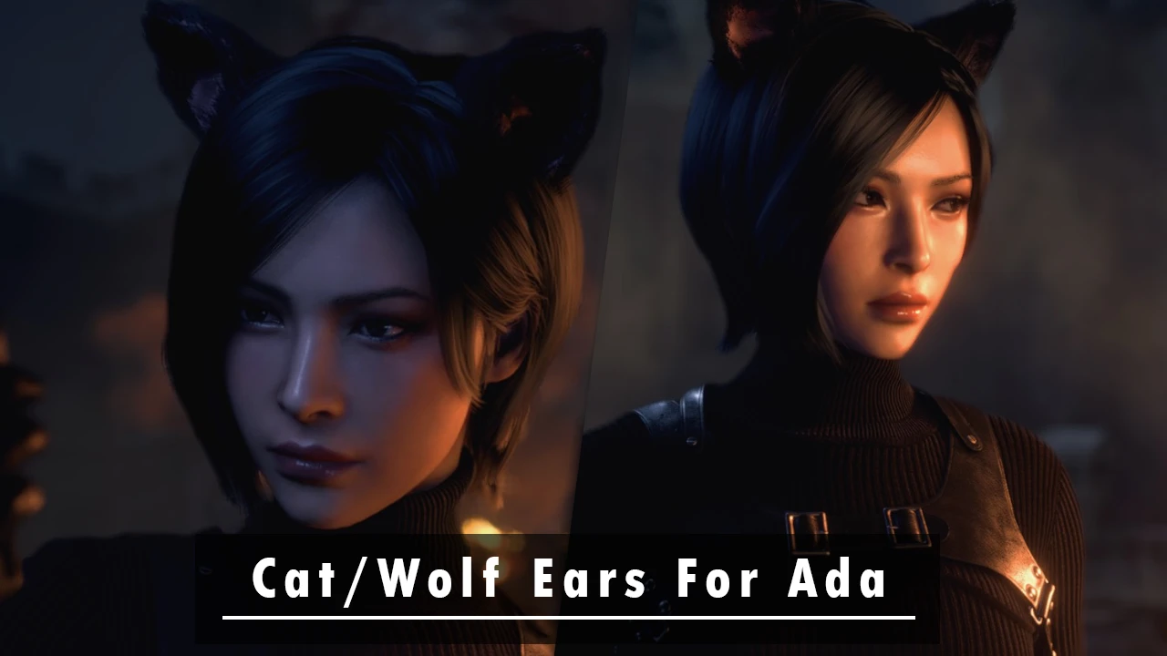Resident Evil 4 Remake "Милые кошачьи ушки дляя Ады Вонг"