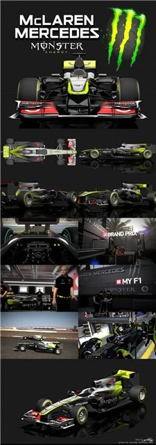 F1 2010 "McLaren Monster Energy"