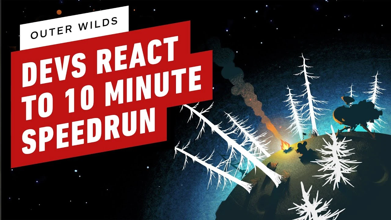 Реакция разработчиков Outer Wilds на спидран своей игры за 10 минут