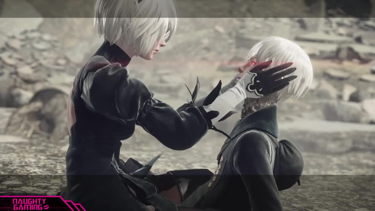 NieR: Automata Все главные концовки от A до E (A, B, C, D, E)