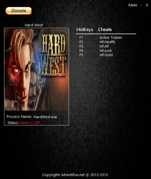 Hard West: Трейнер/Trainer (+5) [1.4.2] {MrAntiFun}