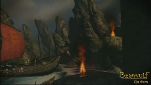 Игровые кадры Beowulf