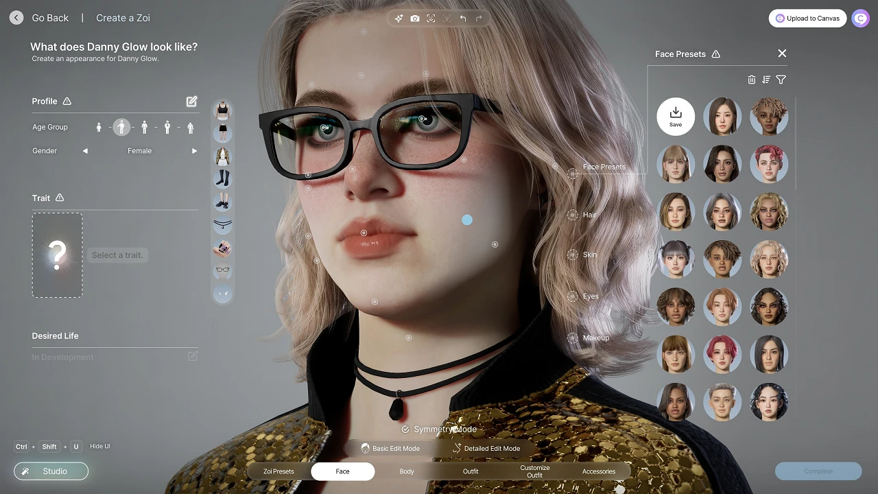 KRAFTON выпустила редактор персонажа inZOI: он будет доступен всем желающим до 26 августа