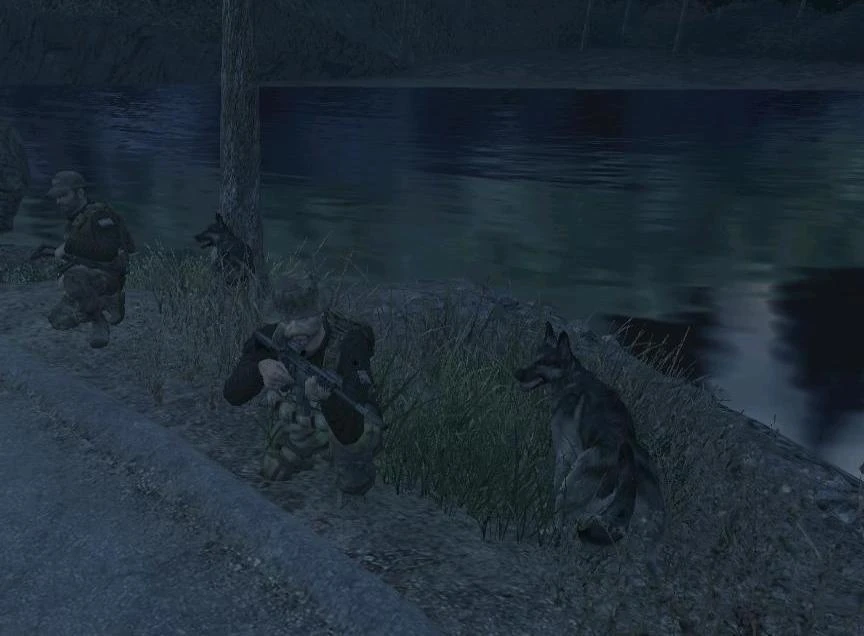 Call of Duty 4: Modern Warfare "Немецкие овчарки"