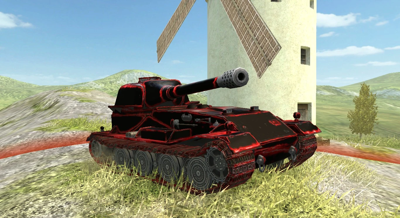 World of Tanks Blitz "VK 72.01- Кровавый"