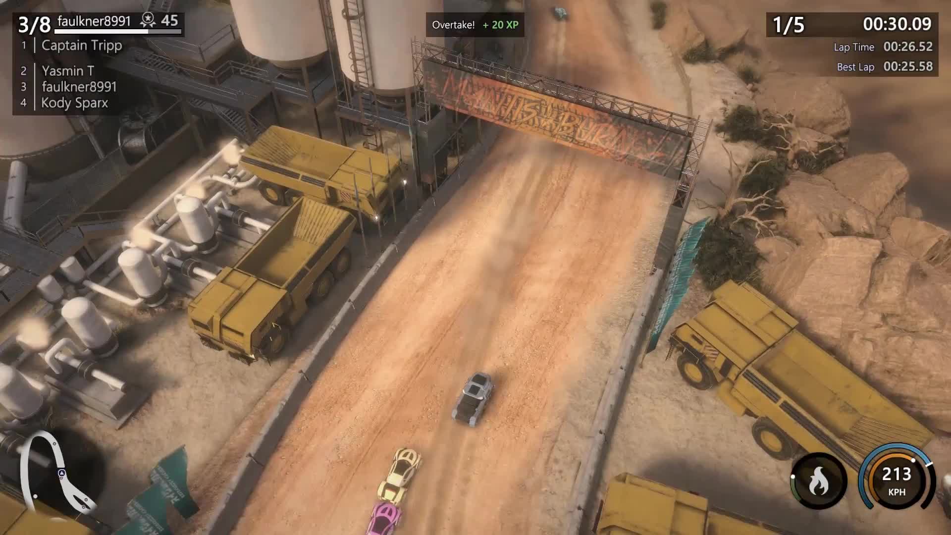 Релизный трейлер изометрических гонок Mantis Burn Racing