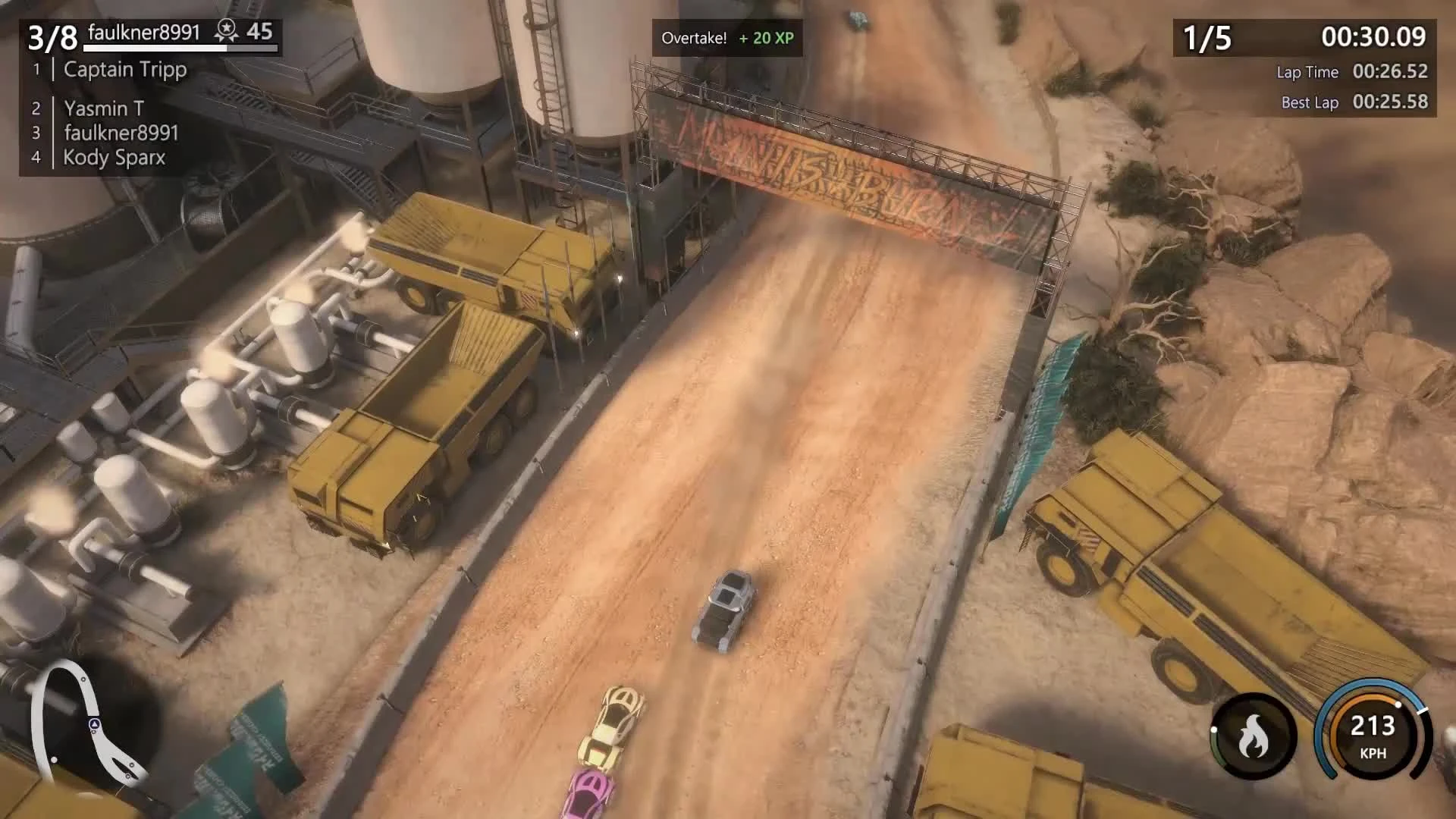 Релизный трейлер изометрических гонок Mantis Burn Racing