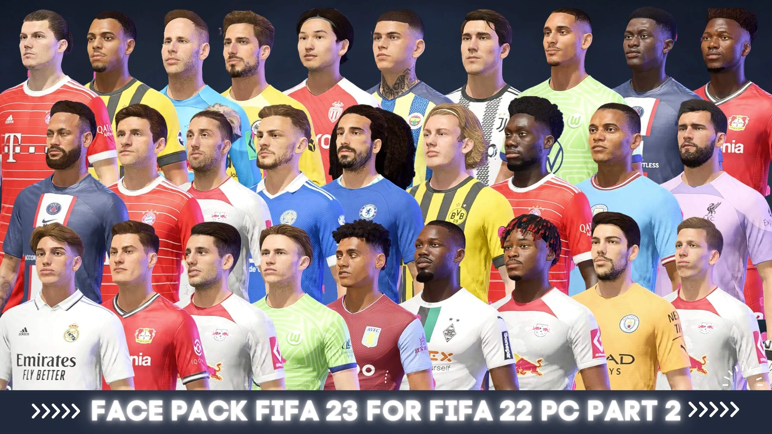 FIFA 22 "Обновление лиц игроков из FIFA 23"