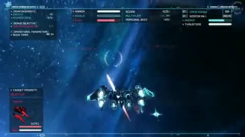 Strike Suit Infinity "10 минут Геймплея PC версии"