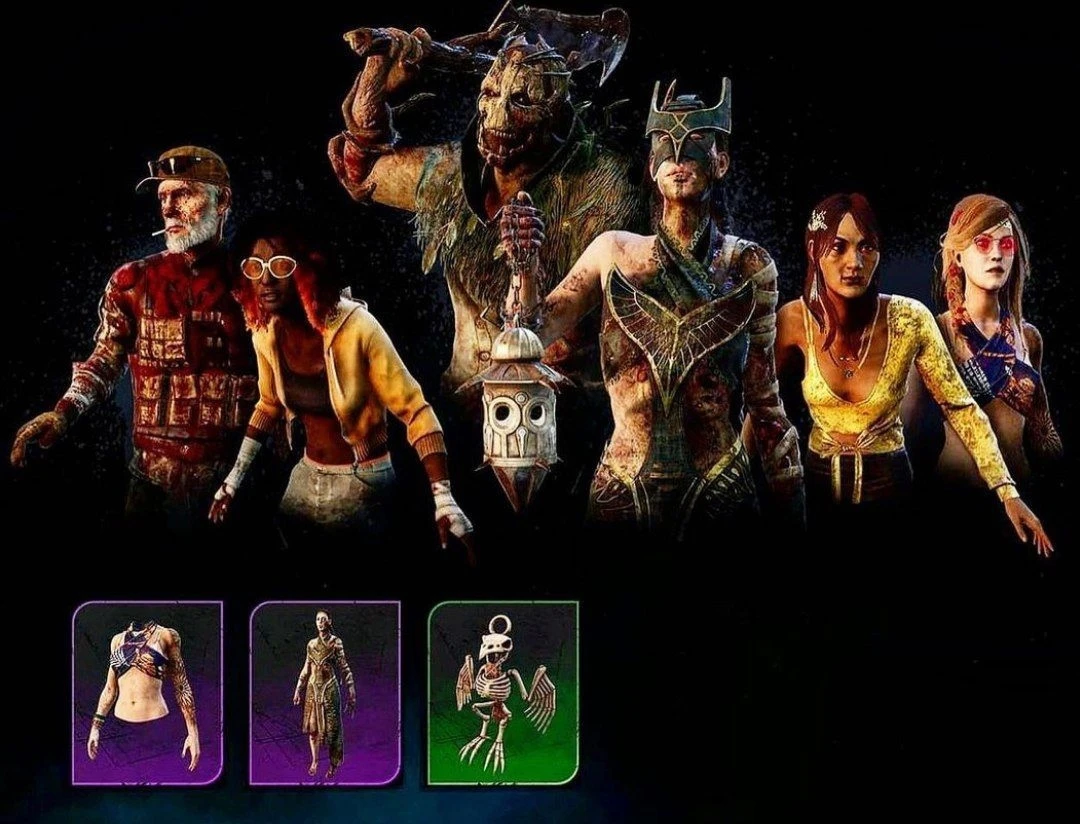Вся косметика из нового Архива и обновления 4.7.0 в Dead by Daylight
