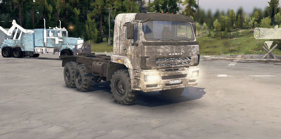 Spintires "Kamaz Next v0.1 для последних версий"