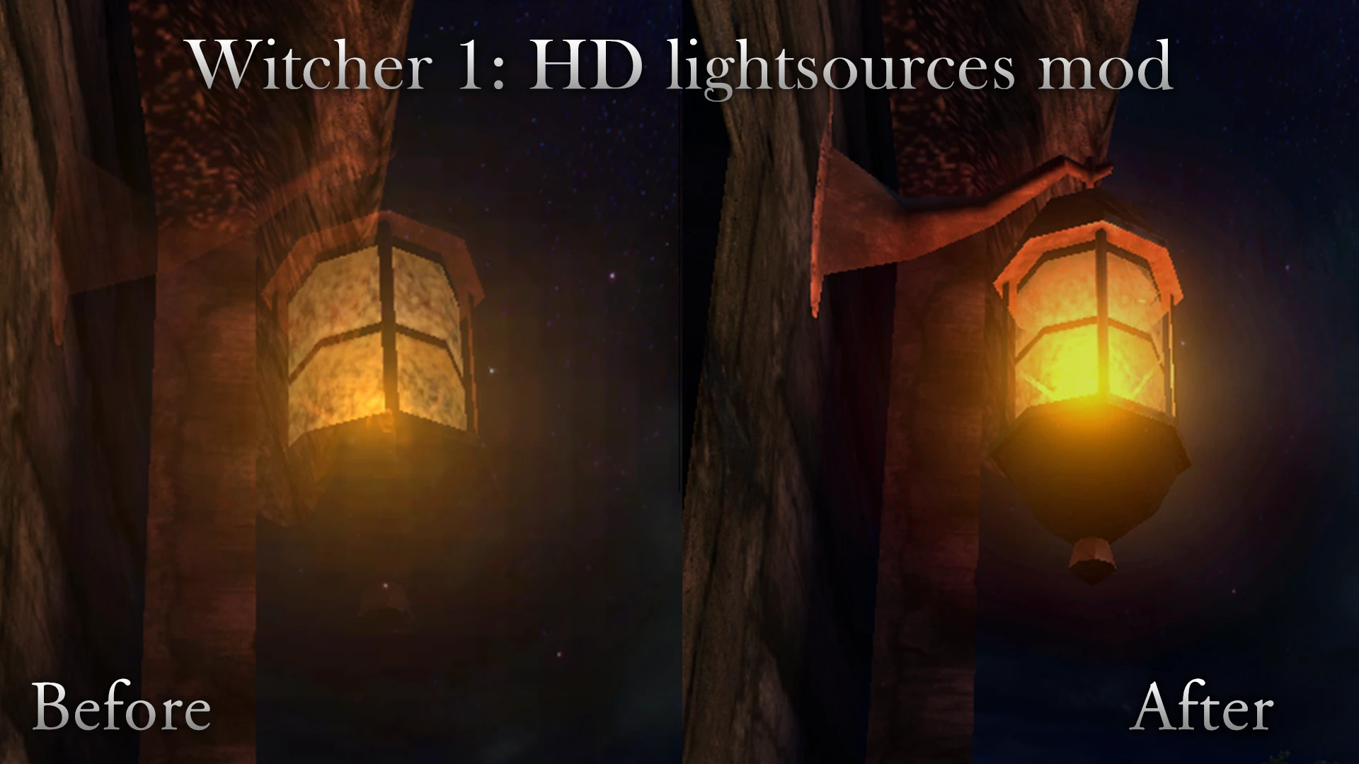 The Witcher "Улучшенные источники света"