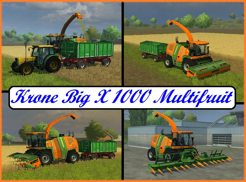 Farming Simulator 2013 "Krone Big X1000 Multifruit"