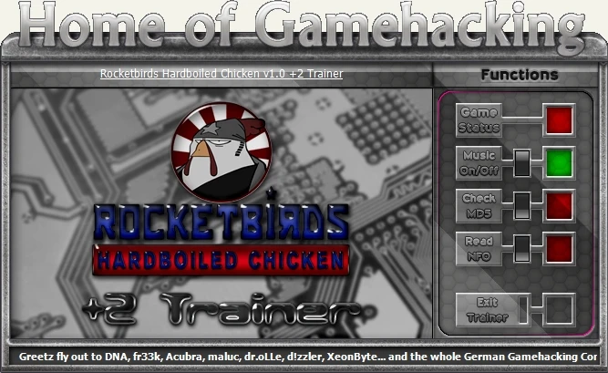 Rocketbirds - Hardboiled Chicken: Трейнер/Trainer (+2) [1.0] {HoG/sILeNt heLLsCrEAm}