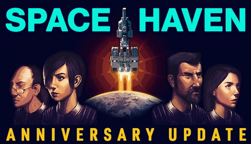 Space Haven получила обновление с большими кораблями